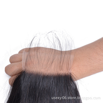 Wholesale Factory Direct Sale Human Hair Swiss Transparent HD Lace Frontal Closure